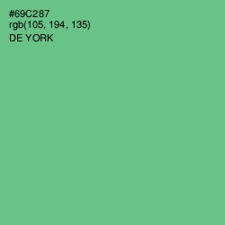 #69C287 - De York Color Image
